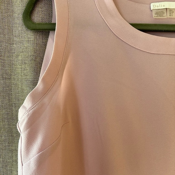 Dalia Violet Sleeveless Blouse Size Small - Picture 3 of 5